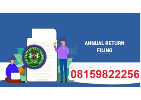 CAC inactive business name to active in Idumota, Lagos State